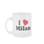 I Love Milan mugs