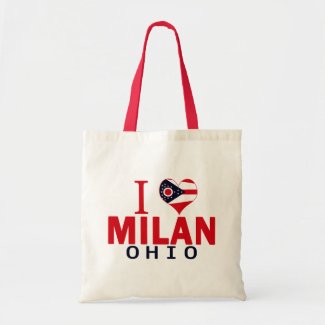 I love Milan, Ohio bag