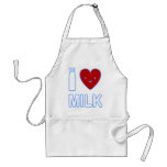I Love Milk Apron