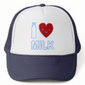 I Love Milk Hat by tshirtdujour I Love Milk Hat