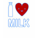 I Love Milk T-Shirt by tshirtdujour I Love Milk T-Shirt
