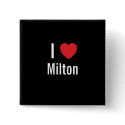 I love Milton buttons