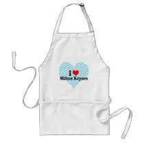I Love Milton Keynes, United Kingdom Aprons