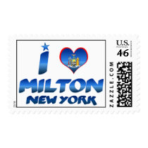 I love Milton, New York Stamp