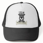 I Love Miniature Schnauzers hats