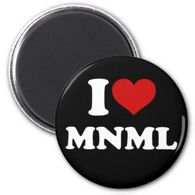 I Love Minimal magnets