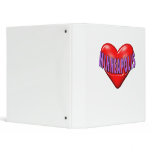 I Love Minneapolis Vinyl Binder