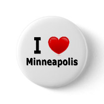 I Love Minneapolis buttons by LakesnWoods I Love Minneapolis buttons