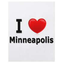 I Love Minneapolis flyers by LakesnWoods I Love Minneapolis flyers
