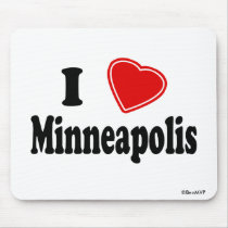 I Love Minneapolis mousepads by Rep_Yo_City I Love Minneapolis mousepads