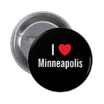 I love Minneapolis Pinback Button