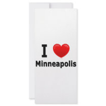I Love Minneapolis Custom Rack Cards