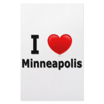 I Love Minneapolis stationery by LakesnWoods I Love Minneapolis stationery
