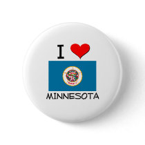I Love Minnesota buttons by flagshirt I Love Minnesota buttons