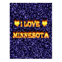 I love minnesota postcard