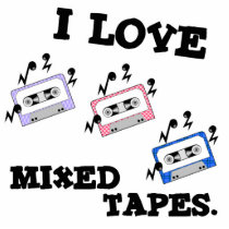 I Love Mixed Tapes photo sculptures by doonidesigns I Love Mixed Tapes photo sculptures