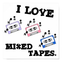 I Love Mixed Tapes posters