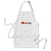 I Love Mixing aprons by HOTDJGEAR I Love Mixing aprons