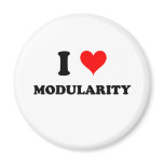I Love Modularity Magnet