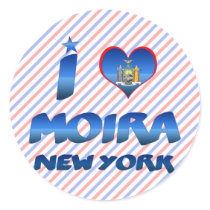 I love Moira, New York Stickers