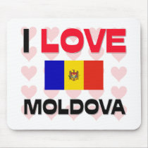 I Love Moldova mousepads