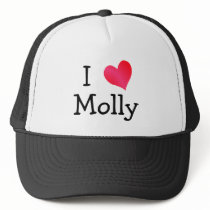I Love Molly hats