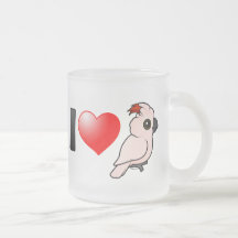 I Love Moluccan Cockatoos Mug