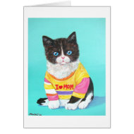 I Love Mom card