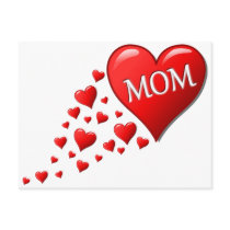I Love Mom Postcards