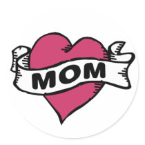 I love mom stickers
