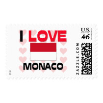 I Love Monaco postage
