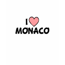 I Love Monaco t-shirts