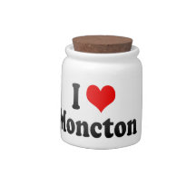 I Love Moncton, Canada Candy Dish