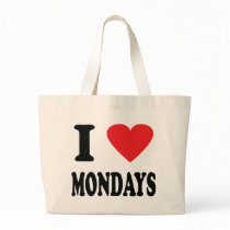 I love mondays icon bags