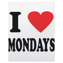 I love mondays icon letterhead