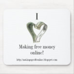 I love money mouse pad