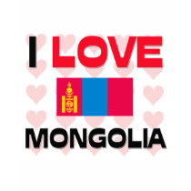 I Love Mongolia t-shirts
