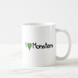 I Love Monsters Coffee Mugs
