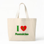 I Love Montalcino Italy Tote Bag