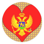I Love Montenegro Stickers