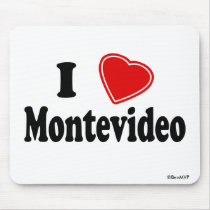 I Love Montevideo mousepads by Rep_Yo_City I Love Montevideo mousepads