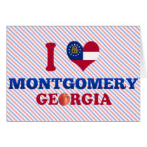 I Love Montgomery, Georgia cards