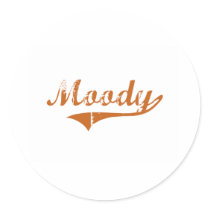 I Love Moody Texas Stickers