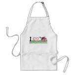 I LOVE MOOSE APRON