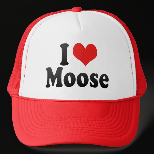 I Love Moose Hats