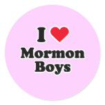 I love mormon boys stickers