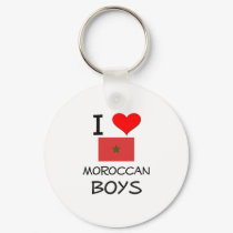 I Love Moroccan Boys keychains by flagshirt I Love Moroccan Boys keychains
