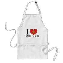 I Love Morocco aprons by EthnoShirts I Love Morocco aprons