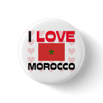 I Love Morocco buttons by tshirtshirts I Love Morocco buttons