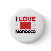 I Love Morocco buttons by tshirtshirts I Love Morocco buttons